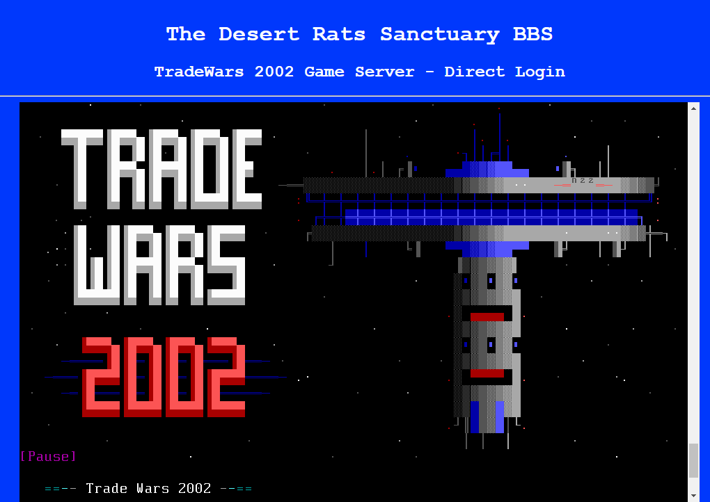 Trade Wars 2002 Game Server